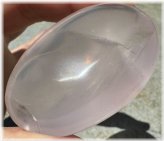 Rose Quartz Gemstone Palm Stone