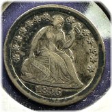 Liberty Seated Half Dime - 1856
