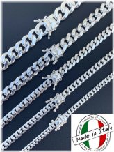 Sterling Silver Miami Cuban Link Jewelry