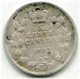Small 'H' 1902-H Canadian Nickel Lot