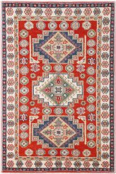 Desert Oasis 4x6 ft Geometric Accent Rug