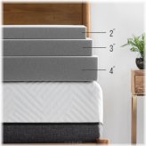 Bamboo Charcoal Memory Foam Topper