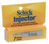 Seven-Pack Injector Razor Refill Blades by Schick