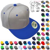 Solid Snapback Cap for Boys