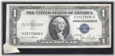 Gutter Fold Error 1935-D $1 Silver Certificate