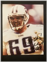 Titans Tribute: Zach Piller Signed 8x10 Photo