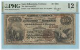 Saint Johnsbury Merchants $10 Banknote