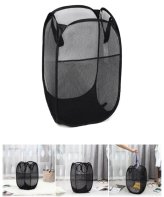 Fold-Nylon Laundry Hamper