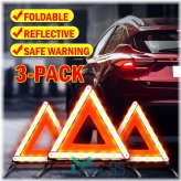 Roadside Safety Triangle Kit