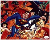 Justice League Superman Autographed 8X10 Photo by George Newbern