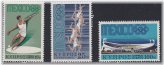 Cyprus Olympic Discus Runners Stamp Set
