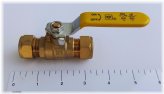 Lead-Free Brass Compression Ball Valve