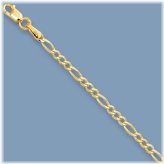 Golden Figaro Strand Anklet