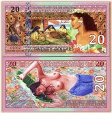 Island Treasures $20 Polymer Banknote