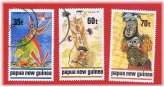 Papua New Guinea Mask Stamp Set