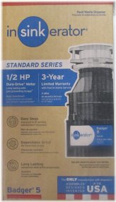 Badger 5 Continuous Feed Disposal