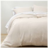 Natural Linen Duvet & Sham Set