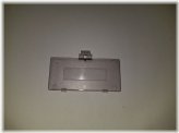 Game Boy Pocket Battery Cover Lid - Clear Black/Gray