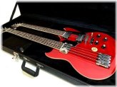 Dual Tone Double Neck Guitar/Bass with Hardshell Case