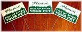 Responsible Pet Owner Reminder Plaque