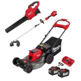 GreenWorks Trio: Mower, Blower, and Trimmer Kit