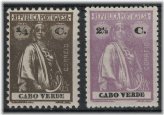 Ceres Stamp Collection from Cape Verde (1914-1926)