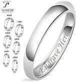 Everlasting Promise Sterling Silver Band