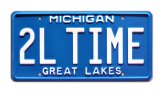 Tool Time Roadster License Plate Replica