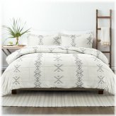 Stitched Gray Comforter Set