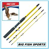 Eagle Claw Pack-It 6'6" Medium Action 4-Piece Rod