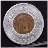 Manitowoc County Centennial Encased Coin