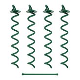 Green Screw-In Ground Anchors