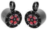 WaveRider 8" 900 Watt Marine Tower Speakers with LED Lights