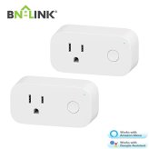 Wi-Fi Enabled Outlet with Voice Control and Timer Function (2 Pack) by BN-LINK