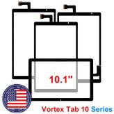 Vortex Tab 10/10M/10M Pro/10M Pro Plus Touch Screen Digitizer Glass