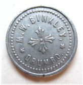 Drumbo M.W. Binkley Trade Token