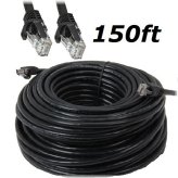 Black Diamond Ethernet Cable - 150FT Long for High-Speed Networking