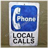 Retro Coin-Operated Telephone Display