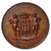 Gymnastics Excellence Commemorative Medal by F. Baetes