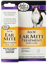 Aloe Ear Mite Soothing Treatment for Cats by Four Paws