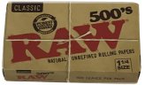 Vintage Leaf 500-Count Unbleached Rolling Papers