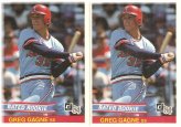 Double Take '84: Greg Gagne Baseball Card Duo