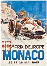 Vintage Grand Prix Art Print