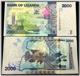 Shillings of Uganda 2019 Banknote - Authentic Paper Currency