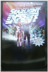 Starlight Express Broadway Window Card Poster
