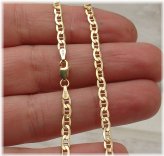 Golden Mariner Anchor Anklet