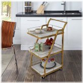 Mobile Wine Storage Cart