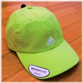 Lime Green Cotton Adjustable Hat