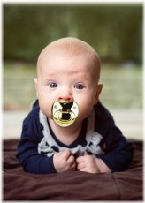 Golden Serenity Orthodontic Baby Pacifier