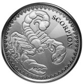 African Wildlife Silver Coin - Chad Scorpion Edition
